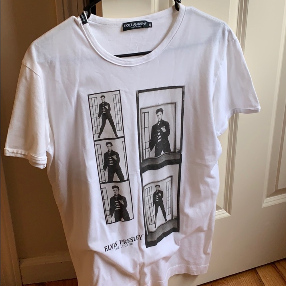 Dolce&gabbana Elvis Presley Tee